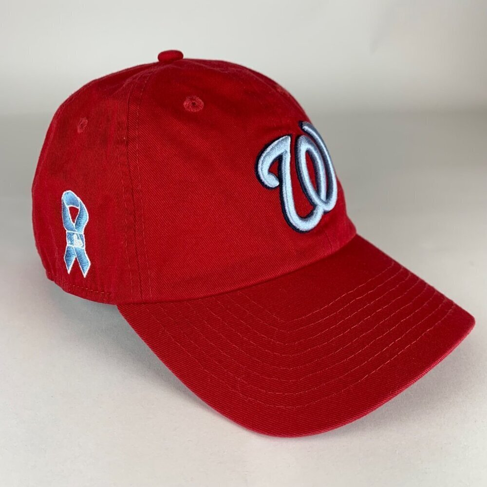 Washington Nationals MLB Red New Era 9Twenty Fathers Day Strapback Hat
